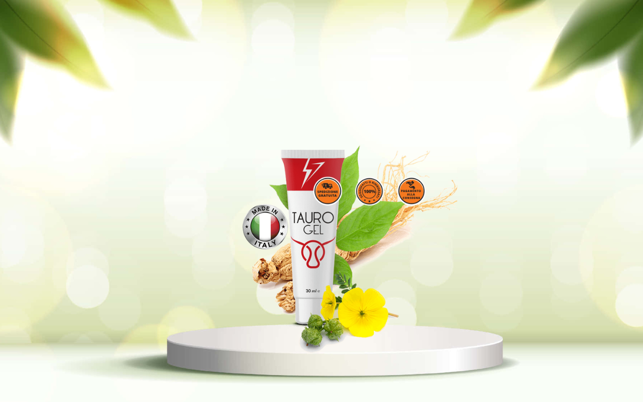 Tauro Gel: scopri il gel naturale per potenziare le prestazioni intime maschili